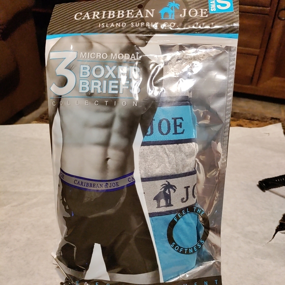 Caribbean Joe Underwear & Socks Caribbean Joe Island Supply 3 Boxer